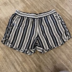 Madewell stripped shorts